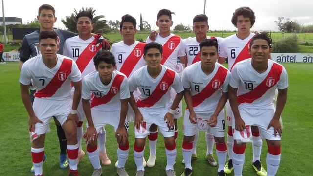 Perú vs. Uruguay: Sub 17 bicolor empató en amistoso disputado en Montevideo
