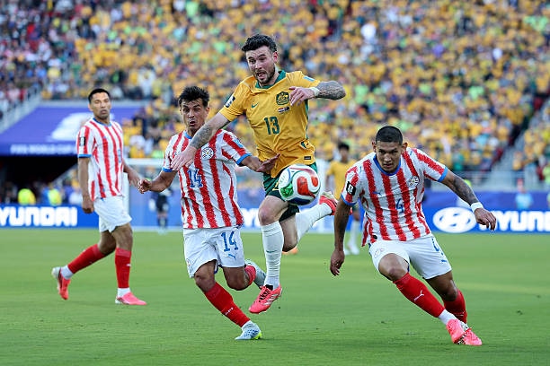 Paraguay vs. Australia. (Foto: Getty Images)