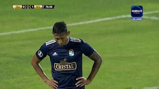 Se quemó la cancha: Christofer Gonzales falló un gol de manera increíble y sacó de sus casillas a Claudio Vivas [VIDEO]