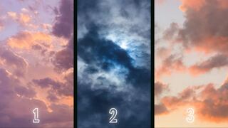 ¿Qué cielo te transmite paz? Elige una opción y descubre qué te motiva en esta vida