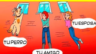 Test visual: Al escoger entre tu perro, tu esposa o tu amigo descubrirás cuál es tu edad mental