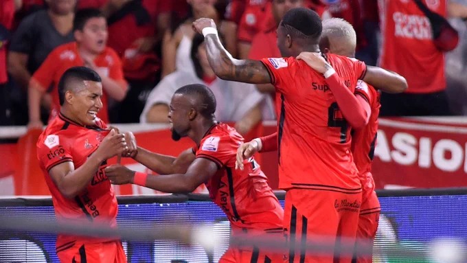 América goleó 4-1 a Nacional por Liga BetPlay | Foto: Difusión