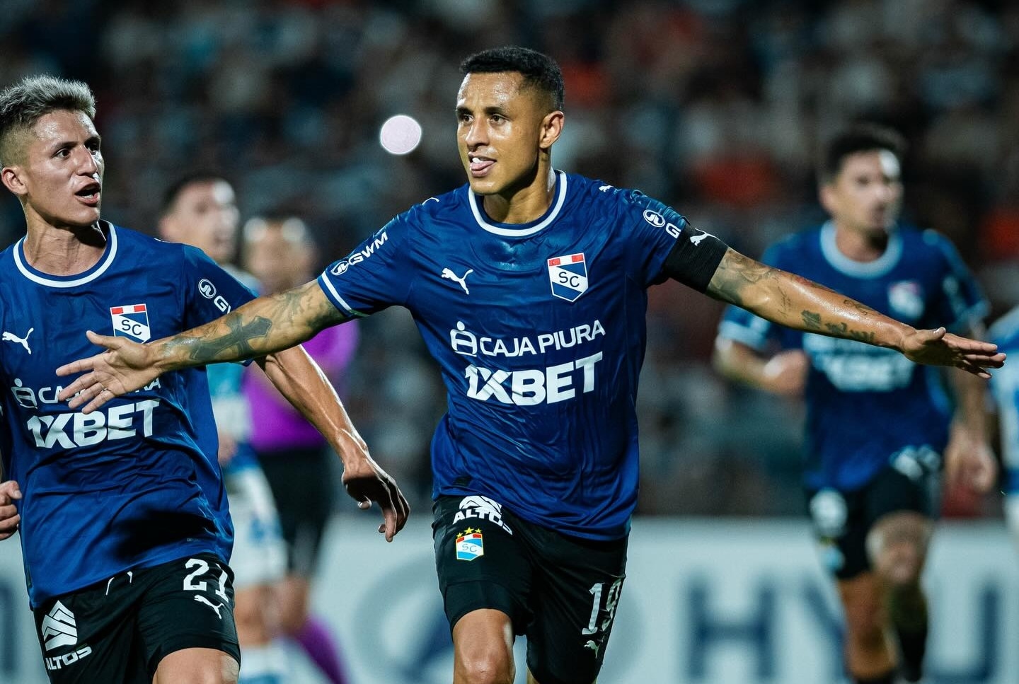 Sporting Cristal y 2 de Mayo igualaron por 2-2 en Paraguay. (Foto: Sporting Cristal)