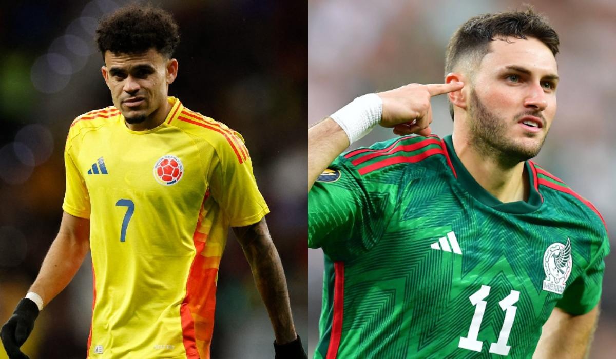 Colombia vs. México por amistoso internacional. (Foto: Composición)