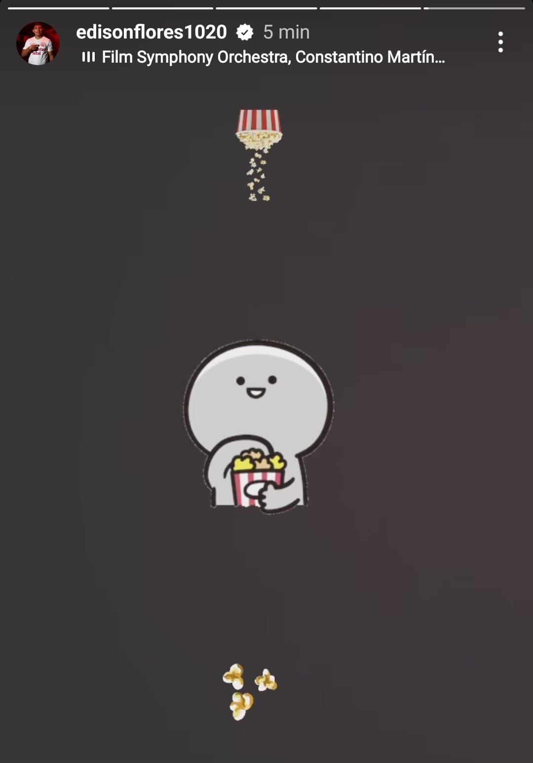 Edison Flores espera el regreso de Christofer Gonzales a la 'U'. (Imagen: Instagram)