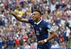 ¡Al acecho del récord! Golazo de Kylian Mbappé para el 1-0 de Francia vs. Irak