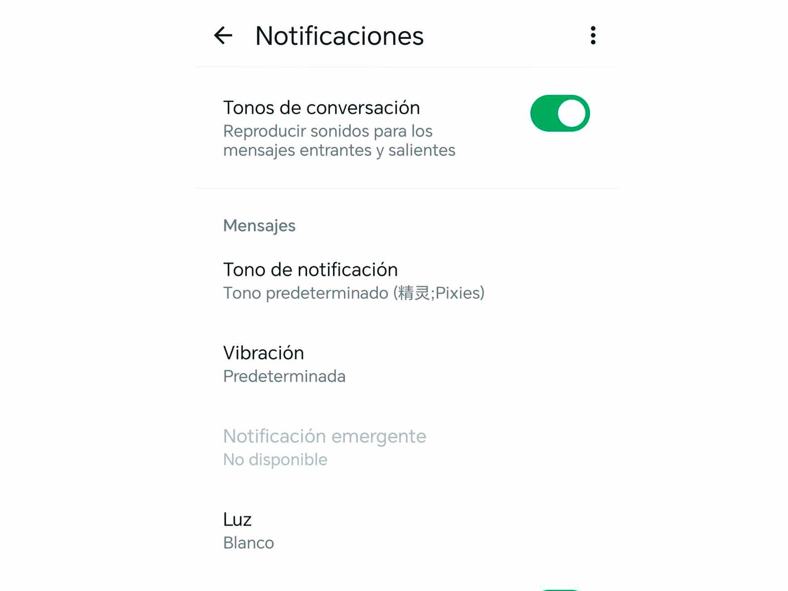 WHATSAPP | Chequea también si no has apagado las notificaciones dentro de WhatsApp. (Foto: Depor - Rommel Yupanqui)