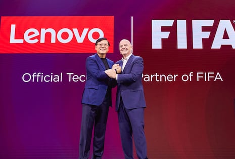 Lenovo se convierte en el patrocinador tecnológico oficial de la FIFA en un acuerdo histórico