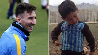 Lionel Messi conocerá a Murtaza, el niño de la camiseta de plástico