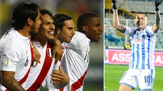 Gianluca Lapadula elogió a Pizarro, Farfán y Vargas (VIDEO)