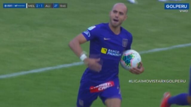 Nada está perdido: el gol de Federico Rodríguez para el 2-1 en Arequipa [VIDEO]
