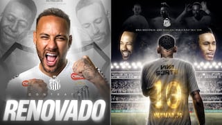 ¡Es oficial, se queda! Neymar Jr renovó con el Santos FC por todo el 2025