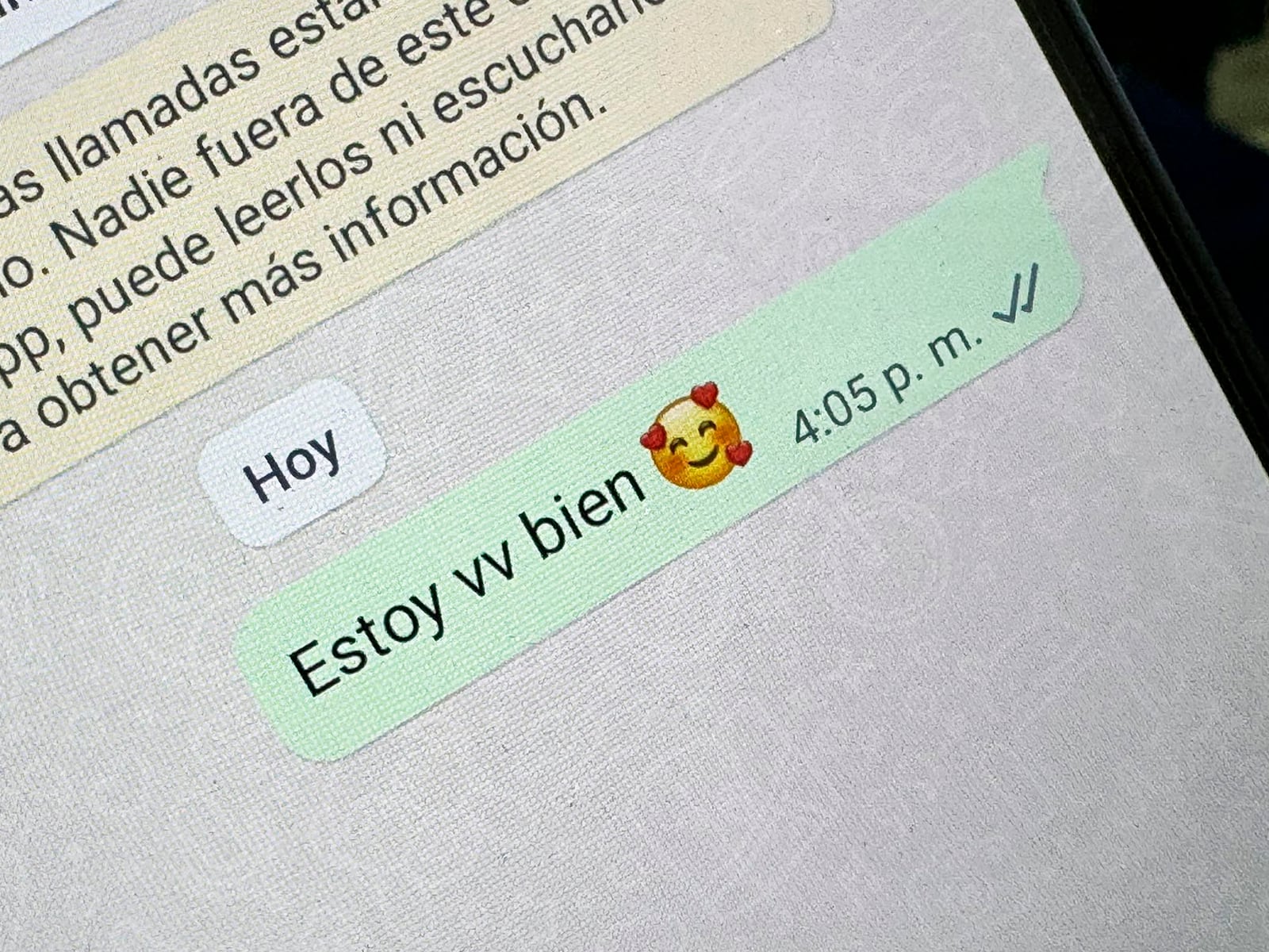 WHATSAPP | En ocasiones tiende a expresar que está "muy muy" en cierto momento. (Foto: MAG - Rommel Yupanqui)