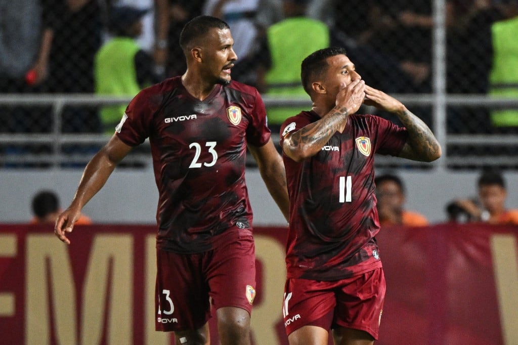 Darwin Machís jugó recientemente en la Selección de Venezuela, por las Eliminatorias Sudamericanas. (Photo by Federico Parra / AFP)