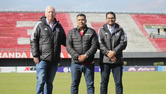 Antonio García Pye visitó el estadio Antonio Aranda Encina. (Foto: Selección Peruana)