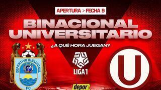 Universitario vs. Binacional: a qué hora juegan hoy en Juliaca