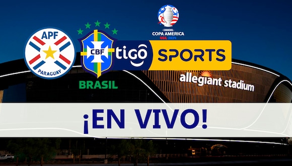 Sigue EN VIVO y ONLINE la transmisión de TiGo Sports del Paraguay vs Brasil por la Copa América 2024.| Foto: Allegiant Stadium | Composición: Héctor Honores