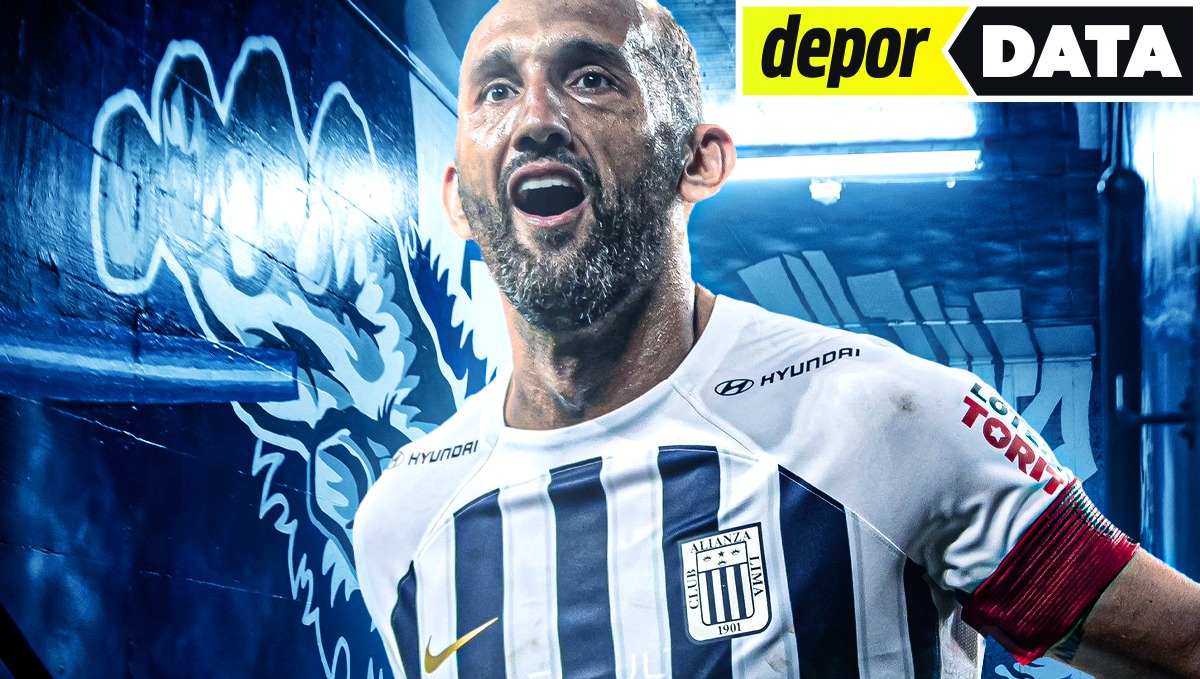 Hernán Barcos solo ha marcado un gol en todos los clásicos que disputó. (Diseño: Depor)