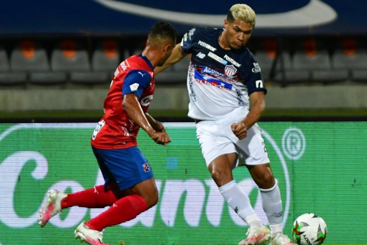 Medellín y Junior se enfrentan por la Liga BetPlay 2023 | Foto: Agencias