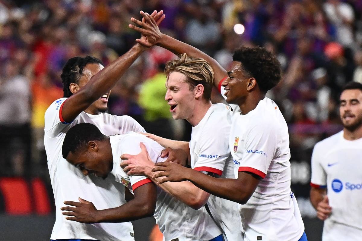 Ansu Fati fue autor de un golazo durante la victoria del FC Barcelona sobre el AC Milan. (Foto: AFP)