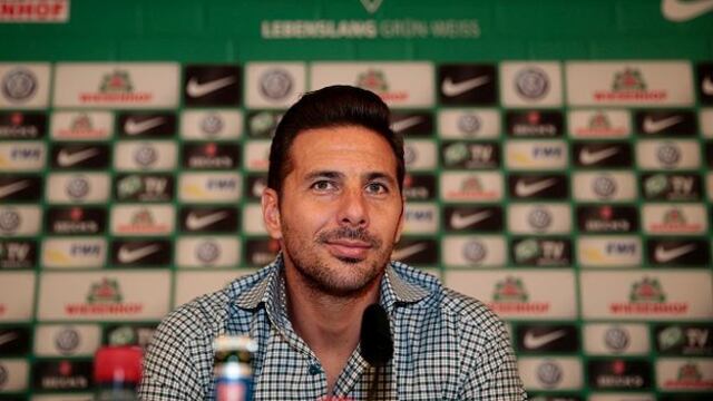 Pizarro sobre Bremen: "Vamos a ver si llegamos a una posición de jugar en Europa"