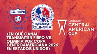 ¿En qué canal transmiten Firpo vs. Olimpia por Copa Centroamericana 2026?