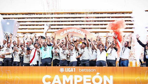 Universitario de Deportes campeonó en 2023 tras ganarle la final a Alianza Lima. (Foto: Universitario)