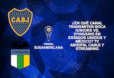¿En qué canal transmiten Boca Juniors vs. O’Higgins EN VIVO hoy por playoffs de Copa Sudamericana 2026 en Estados Unidos y México?