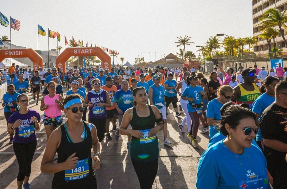 Este año se celebrará la octava edición de la KLM Aruba Marathon, que cada vez atrae a más participantes de varias partes del mundo. (Foto: web oficial)