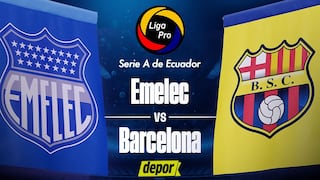 Emelec vs Barcelona SC: en qué canal ver y a qué hora juegan