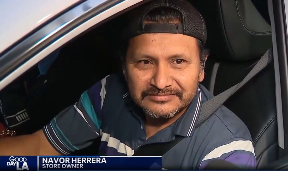 Nabor Herrera, dueño de Las Palmitas Market, vendió el boleto ganador del billón de dólares del Powerball (Foto: FOX)