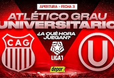 Horario de Universitario vs. Atlético Grau por el Torneo Apertura 2025