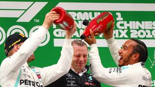 El amo Lewis: Hamilton se llevó el GP de China con Mercedes