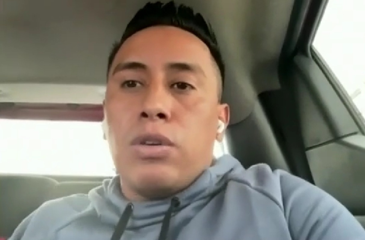 Christian Cueva se pronuncia y ofrece disculpas públicas a su esposa y toda su familia. (Foto: Captura de video)