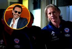 ¿Se incomodó? Música de Marc Anthony sonó durante la llegada de Ricardo Gareca al Monumental