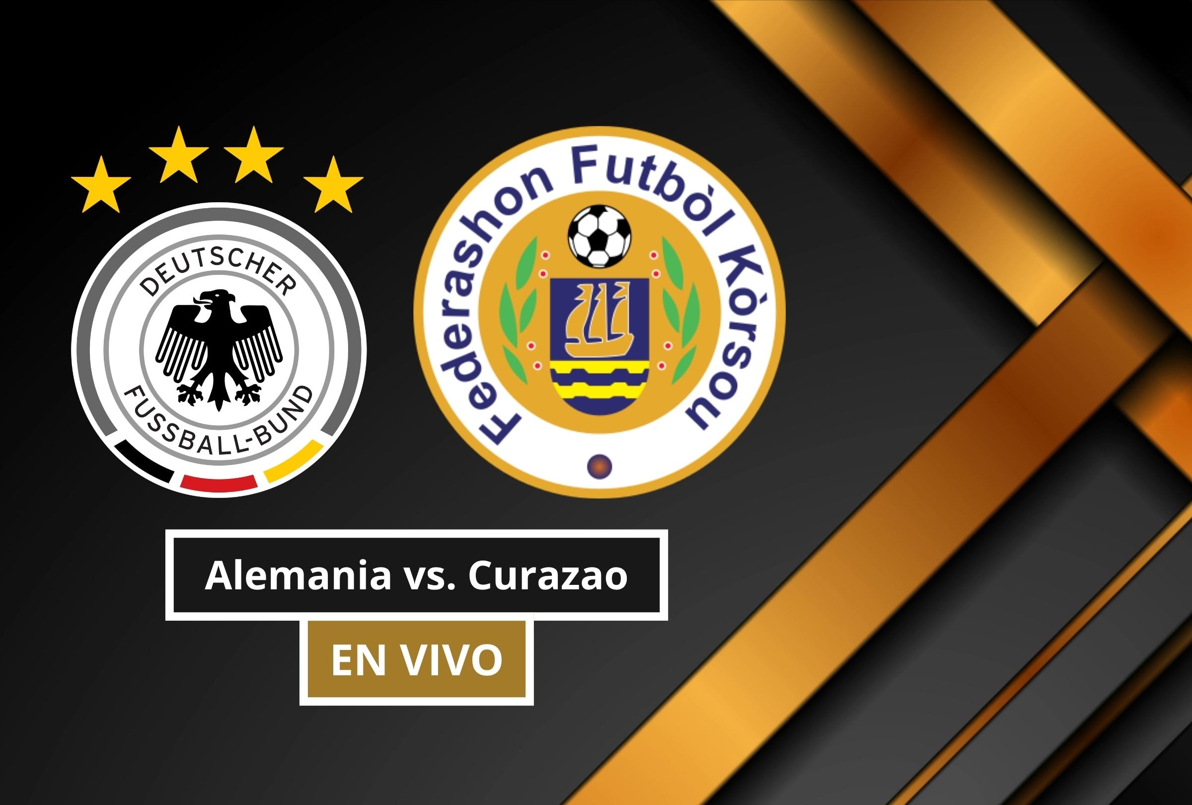 Revisa esta nota para que sepas a qué hora juega y qué canal transmite el Alemania vs. Curazao por la Copa Mundial FIFA 2026. (Foto: Composición Canva - Depor)