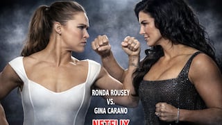 Netflix transmitió la pelea Ronda Rousey vs. Gina Carano por evento de MMA en Los Ángeles