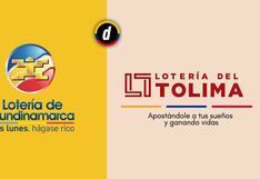 Resultados de la Lotería de Cundinamarca y del Tolima del lunes 21 de abril: números ganadores