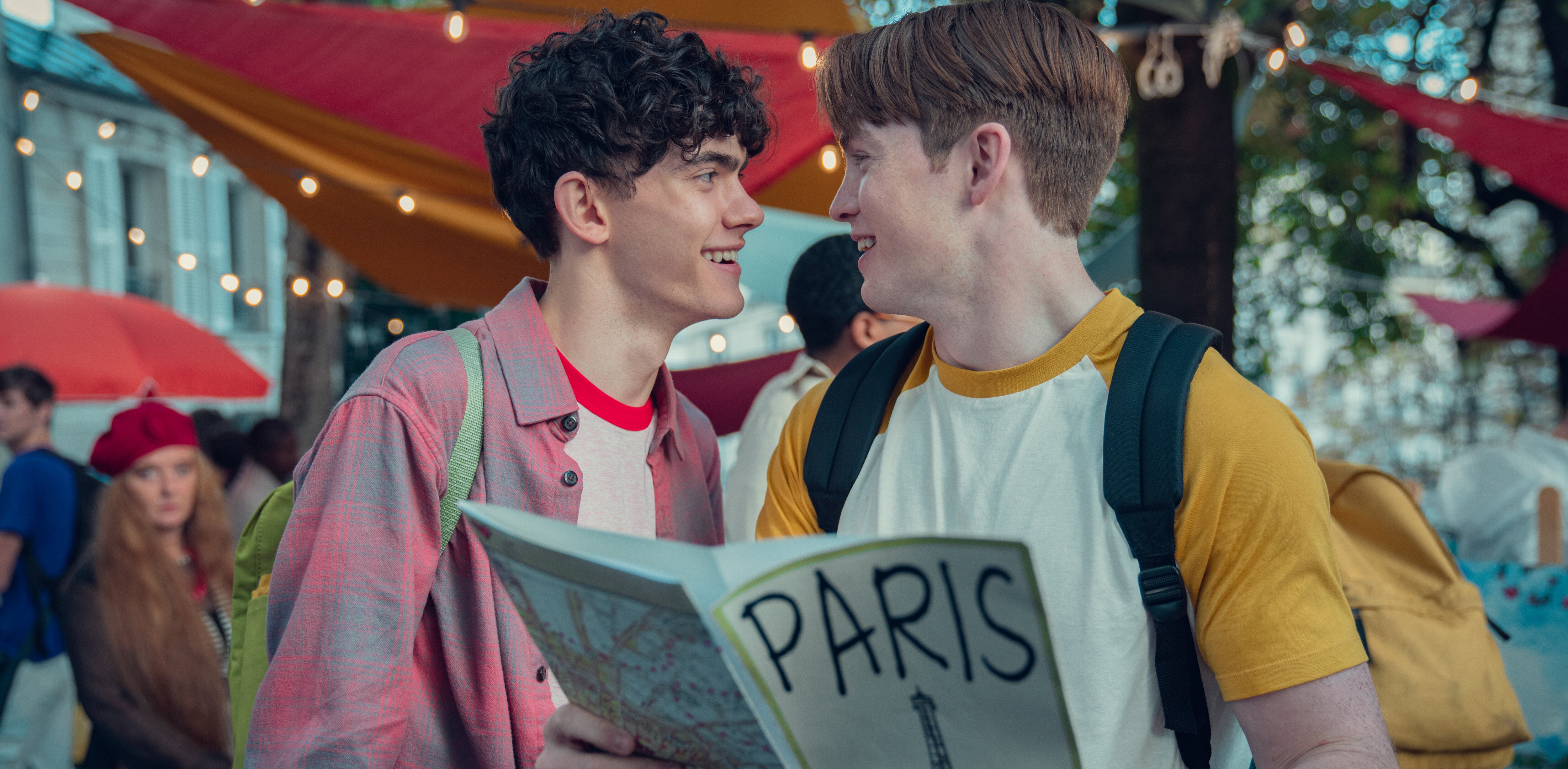 Las cosas mejoran para Charlie y Nick en la segunda temporada de "Heartstopper" (Foto: Netflix)