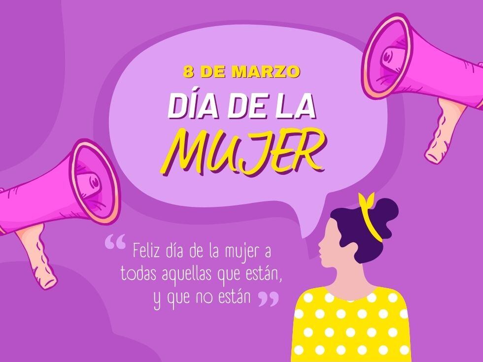 Feliz día de la mujer a todas aquellas que están, y que no están (Foto: Canva/Composición: Gestión Mix)