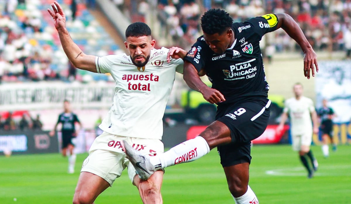 Di Benedetto en un partido contra Unión Comercio. (Foto: Universitario)