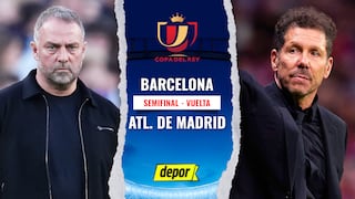 ¿En qué canales ver Barcelona vs. Atlético de Madrid y a qué hora juegan por la Copa del Rey?