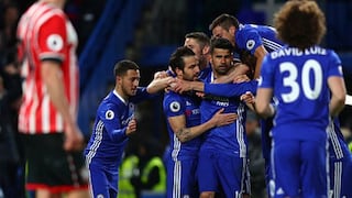 Chelsea venció 4-2 a Southampton y dio y un gran paso hacia el título de la Premier League