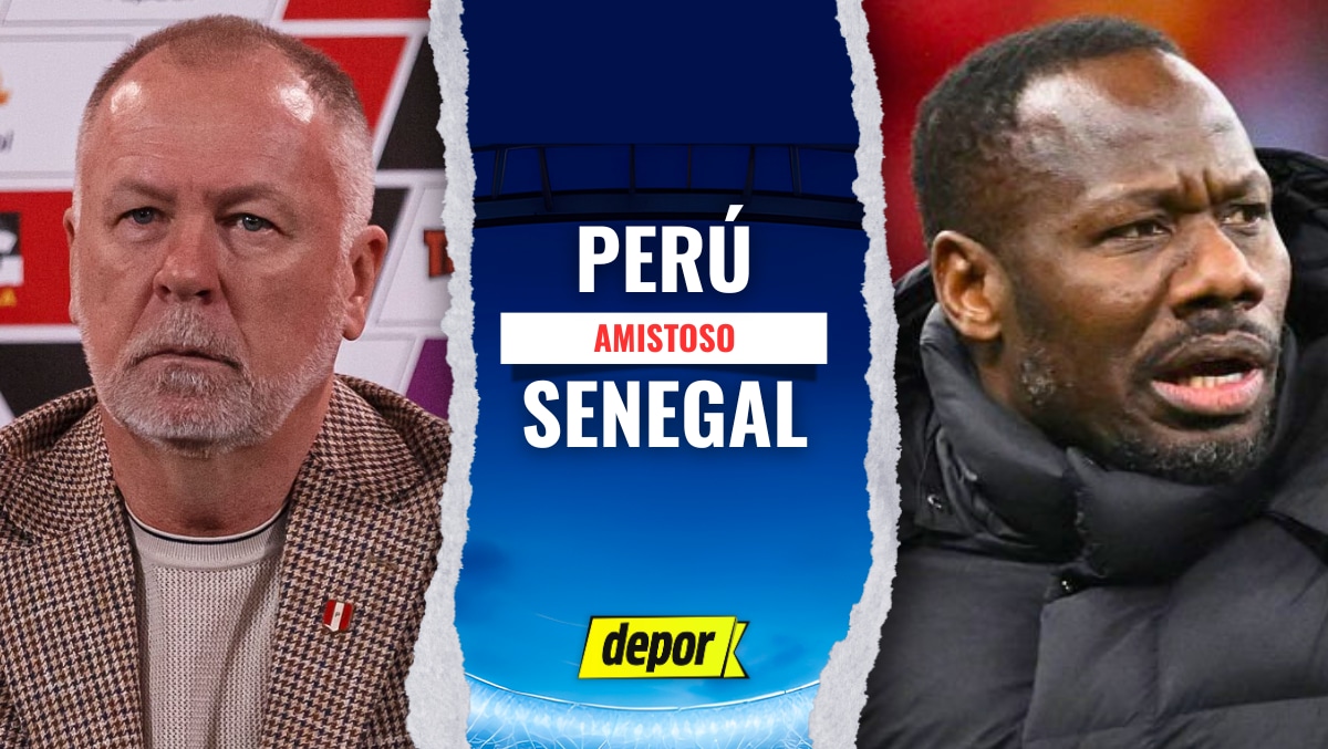 Perú vs. Senegal se enfrentan en un amistoso internacional por la fecha FIFA de marzo. (Diseño: Depor)