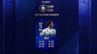 FIFA 19 | Versión especial de Gareth Bale enTeam Of The Year ya está disponible