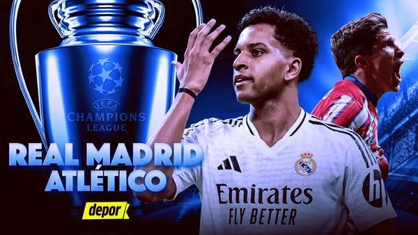 Real Madrid y Atlético de Madrid se enfrentan en los octavos de final de la Champions League. (Diseño: Depor)