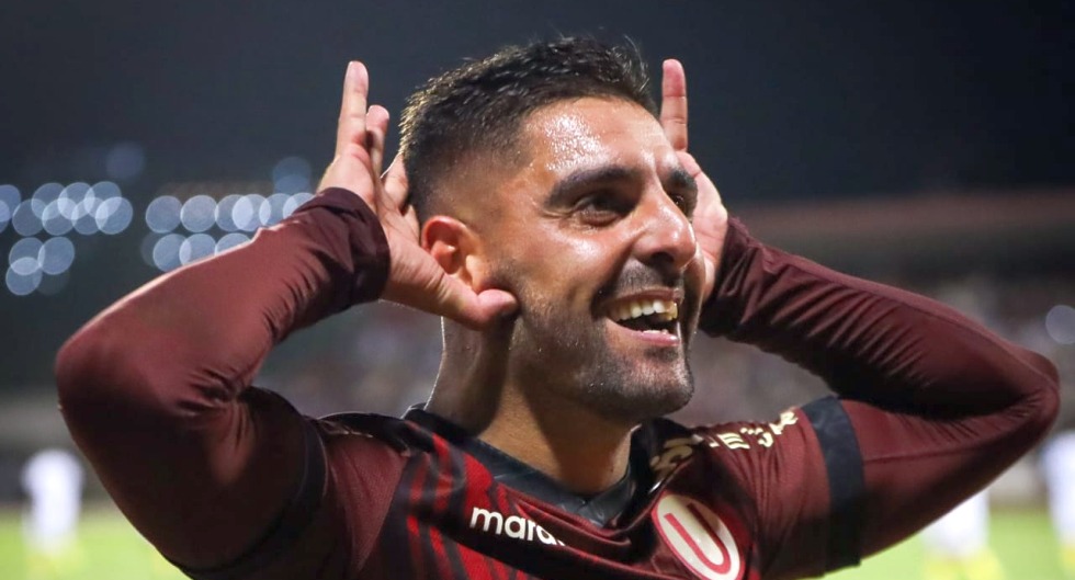 Luis Urruti es el goleador de Universitario en el Clausura (Foto: Universitario de Deportes)
