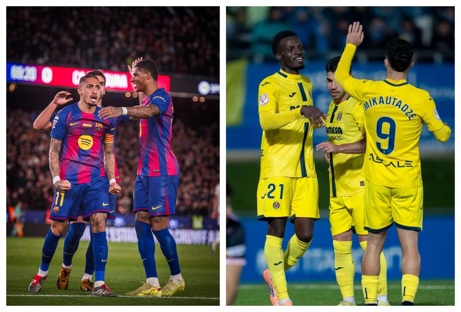 Villarreal vs. Barcelona se ven las caras en el estadio La Cerámica. ¿En qué canales ver el partido y a qué hora juegan?