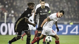 Sevilla no pudo ganar en Lyon y terminó como segundo del Grupo H