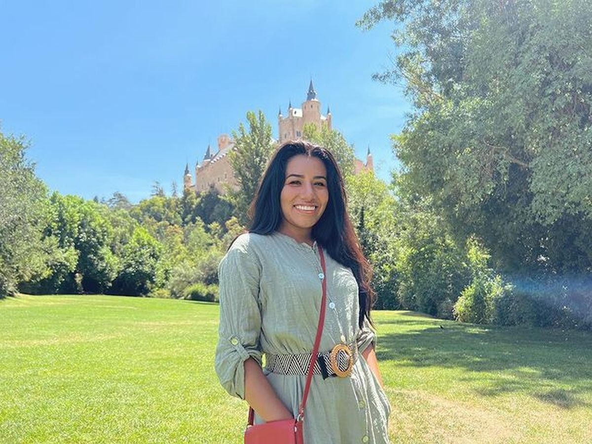 La actriz durante su viaje a España (Foto: Shaní Lozano / Instagram)